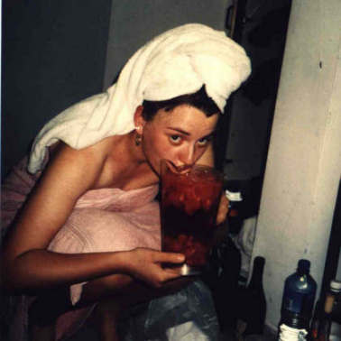 Kostprobe in der Jugendherberge von Tel Aviv