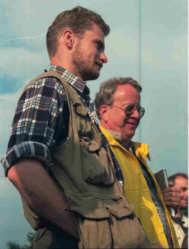 Hier ist Stefan noch mit ganzer Seele bei der Sache.